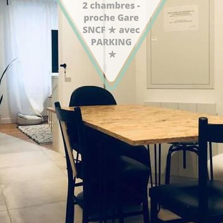 2 Chambres - Proche Gare Sncf Avec Parking ตูลูส ภายนอก รูปภาพ